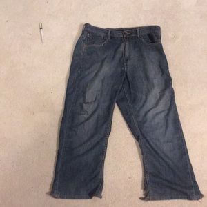 ECKO UNLTD baggy fit, distressed jeans